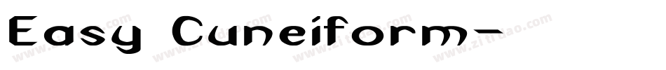 Easy Cuneiform字体转换